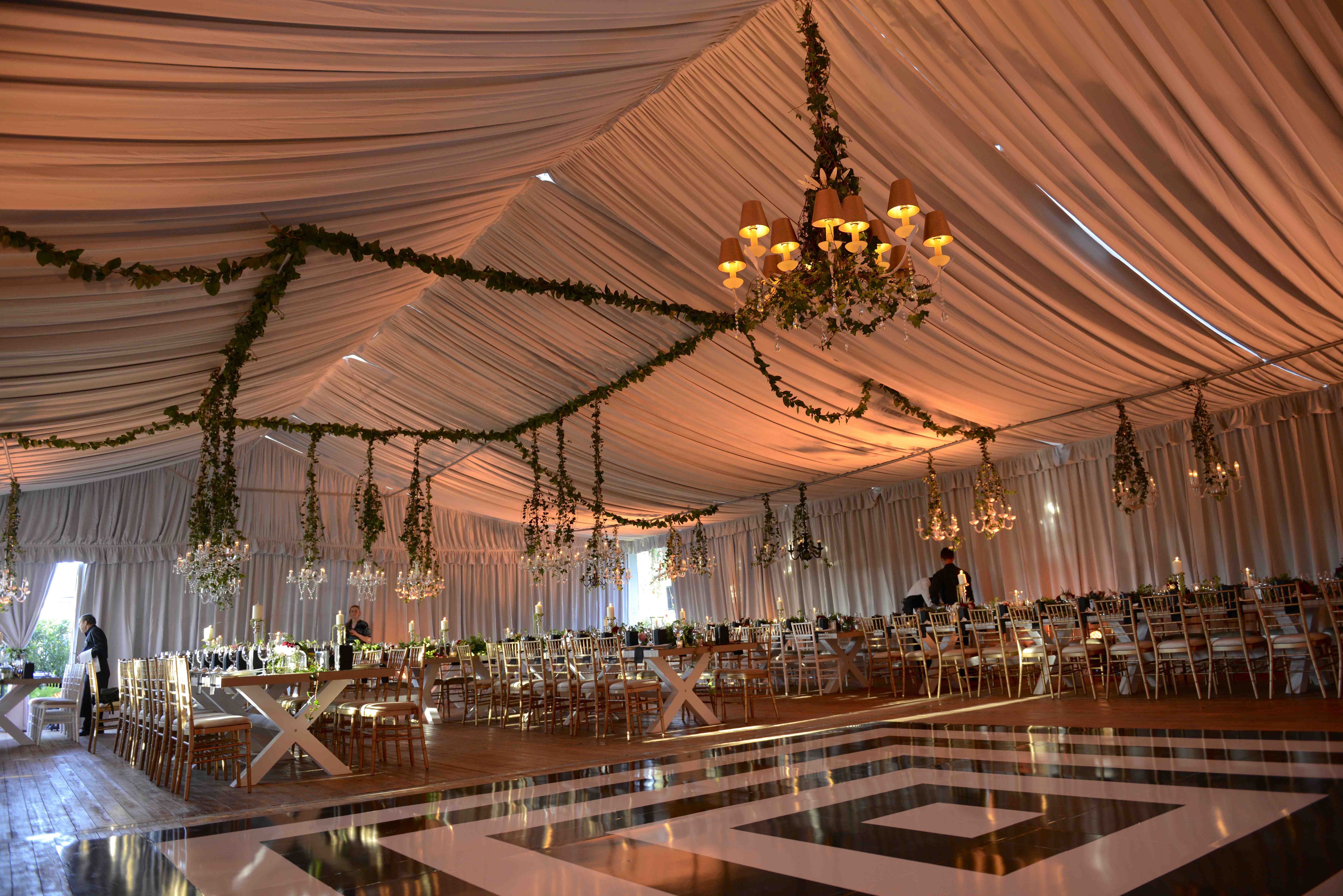 Pleated linings