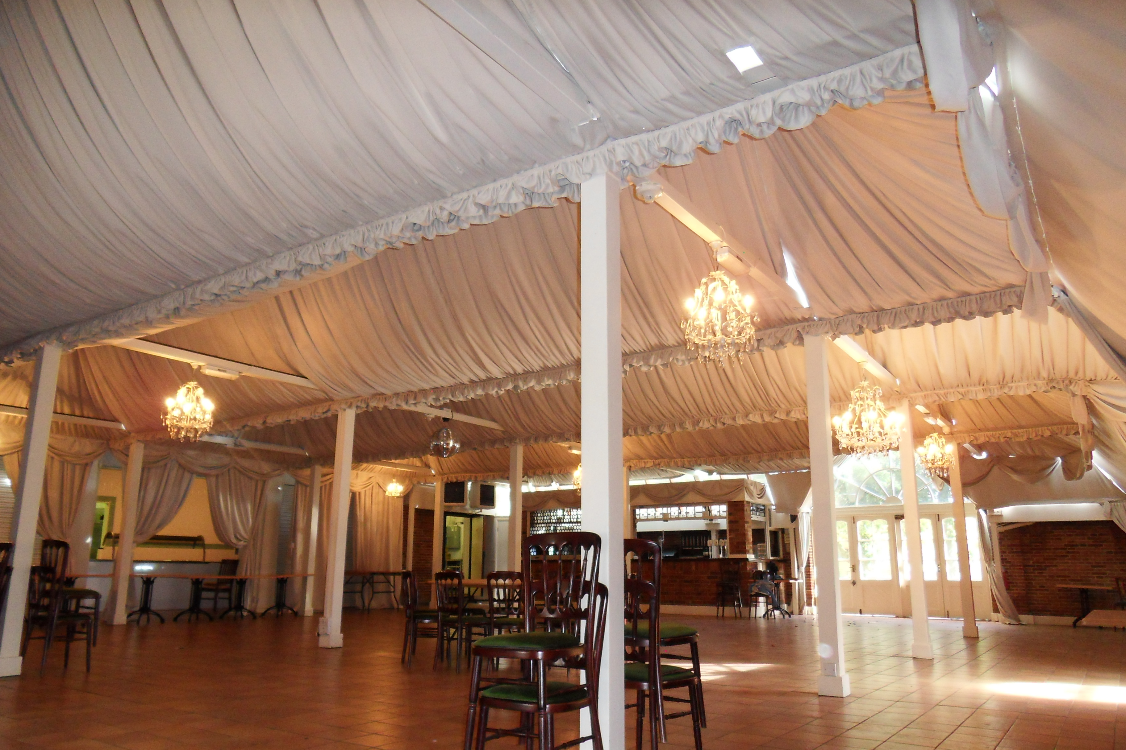 Conservatory conversion into a wedding venue after